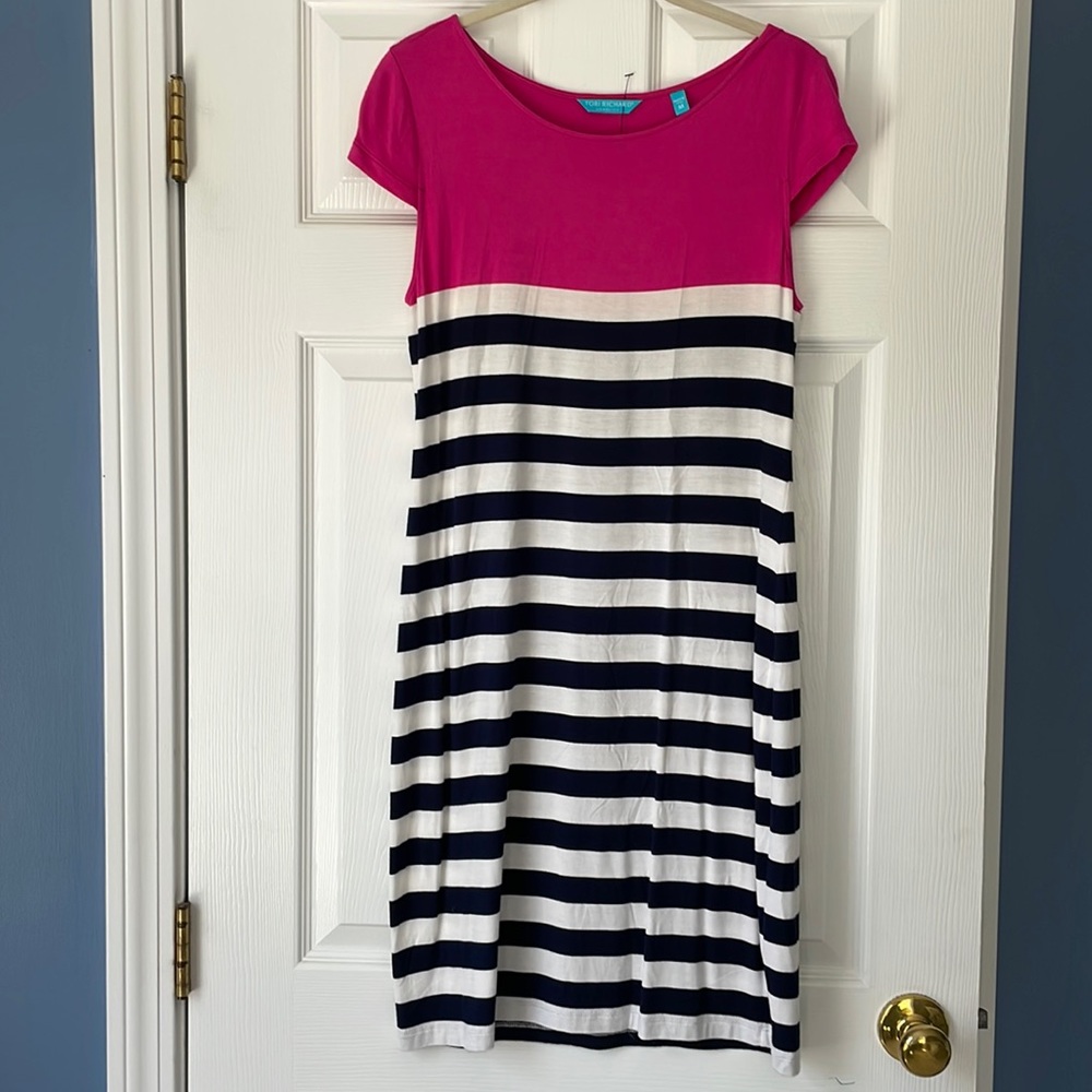 M 🌴 Tori Richard striped summer dress 🌴